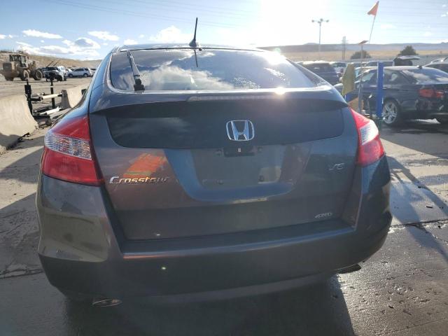 5J6TF2H50CL007972 - 2012 HONDA CROSSTOUR EXL ნაცრისფერი ფოტო 6
