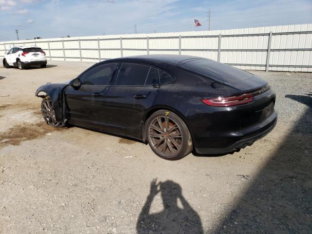 WP0AF2A78JL142428 - 2018 PORSCHE PANAMERA TURBO BLACK photo 2