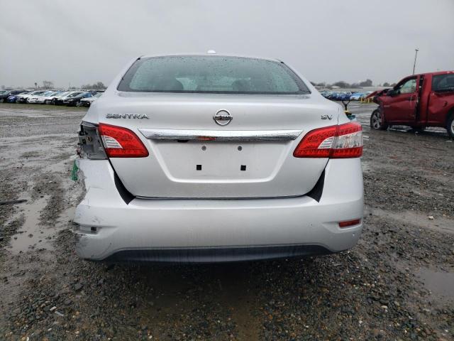 3N1AB7AP0FY248124 - 2015 NISSAN SENTRA S SILVER photo 6