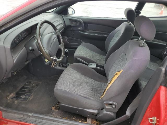 3FAFP11392R147706 - 2002 FORD ESCORT ZX2 RED photo 7