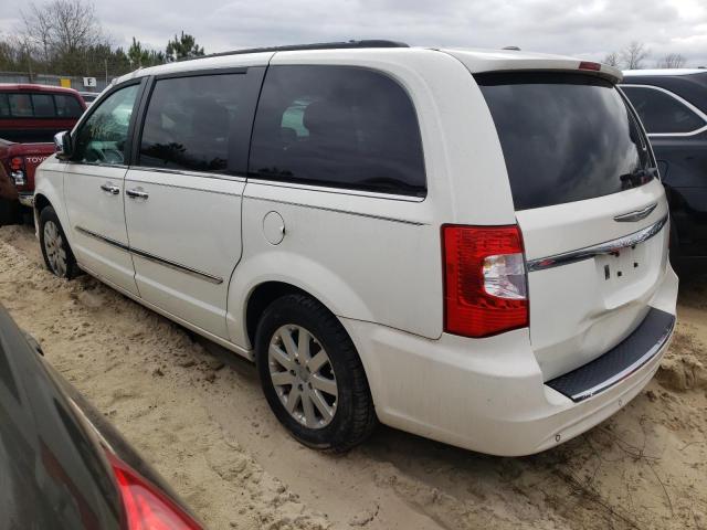 2A4RR8DG1BR704875 - 2011 CHRYSLER TOWN & COU TOURING L WHITE photo 2
