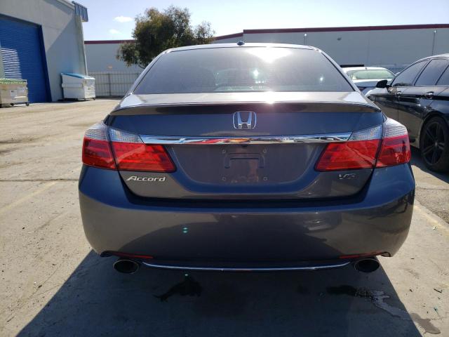 1HGCR3F84DA047227 - 2013 HONDA ACCORD EXL GRAY photo 6