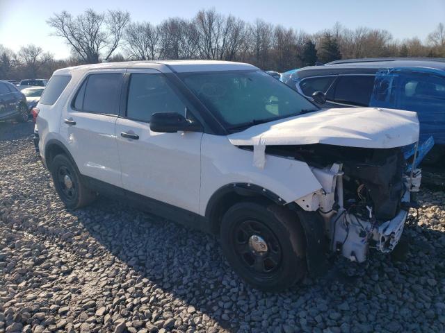 1FM5K8AR3HGE01102 - 2017 FORD EXPLORER POLICE INTERCEPTOR 白色 照片 4