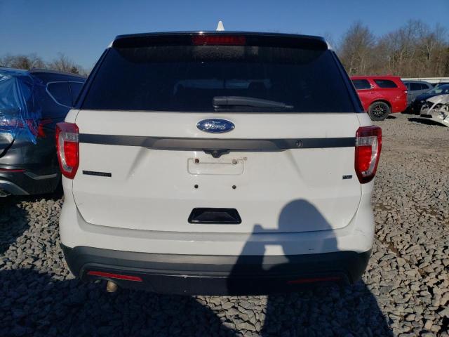 1FM5K8AR3HGE01102 - 2017 FORD EXPLORER POLICE INTERCEPTOR 白色 照片 6