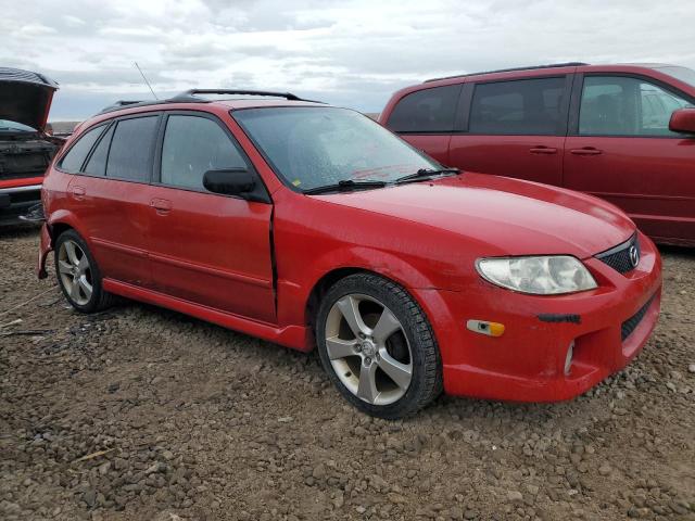 JM1BJ245821631521 - 2002 MAZDA PROTEGE PR5 RED photo 4