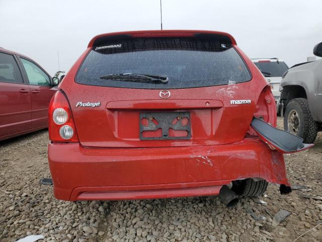 JM1BJ245821631521 - 2002 MAZDA PROTEGE PR5 RED photo 6