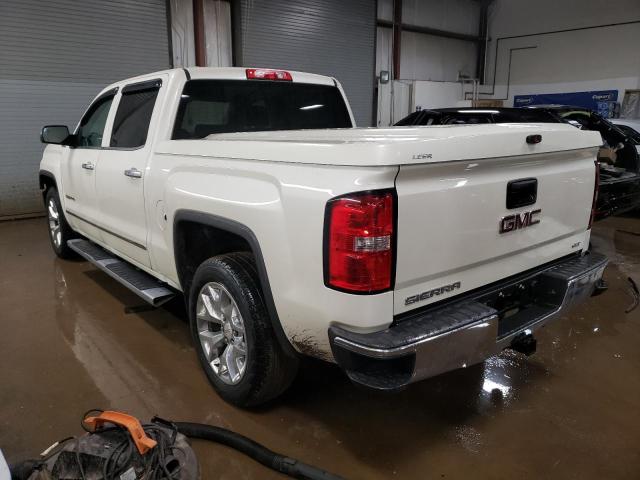 3GTU2VEC6FG418742 - 2015 GMC SIERRA K1500 SLT WHITE photo 2