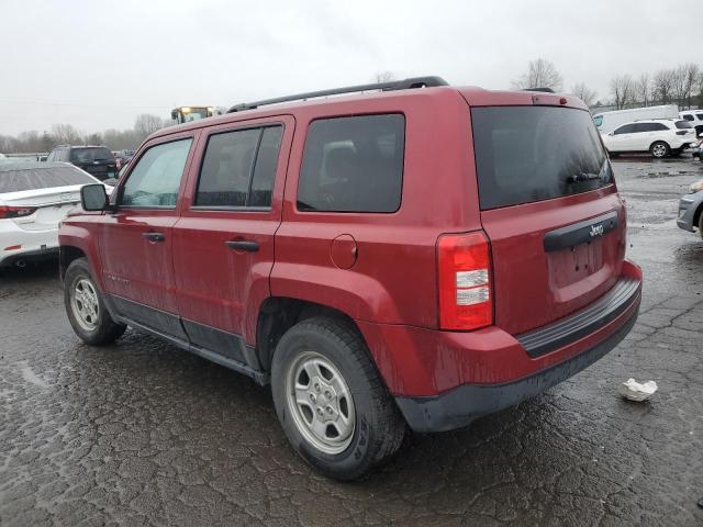 1C4NJPBAXFD429715 - 2015 JEEP PATRIOT SPORT BURGUNDY photo 2