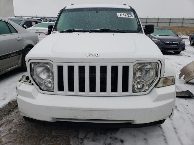 1C4PJMAK5CW187742 - 2012 JEEP LIBERTY SP WHITE photo 5