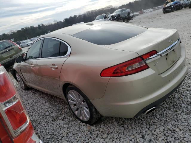 SAJWA05B69HR08695 - 2009 JAGUAR XF LUXURY GOLD photo 2