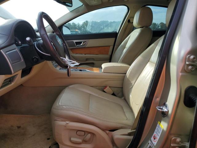 SAJWA05B69HR08695 - 2009 JAGUAR XF LUXURY GOLD photo 7