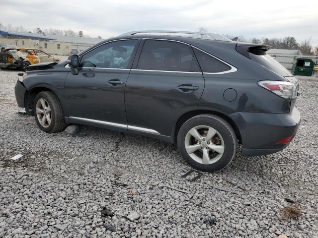 2T2BK1BA4BC103246 - 2011 LEXUS RX 350 CHARCOAL photo 2