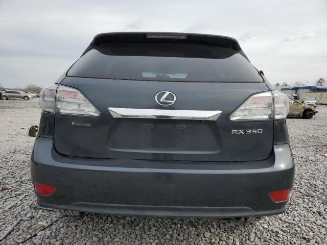 2T2BK1BA4BC103246 - 2011 LEXUS RX 350 CHARCOAL photo 6