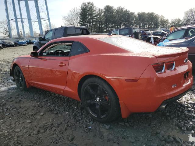 2G1FC1EVXA9174475 - 2010 CHEVROLET CAMARO LT ORANGE photo 2