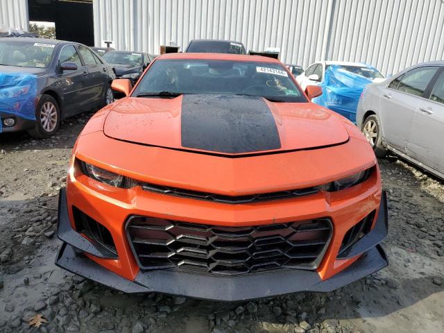 2G1FC1EVXA9174475 - 2010 CHEVROLET CAMARO LT ORANGE photo 5