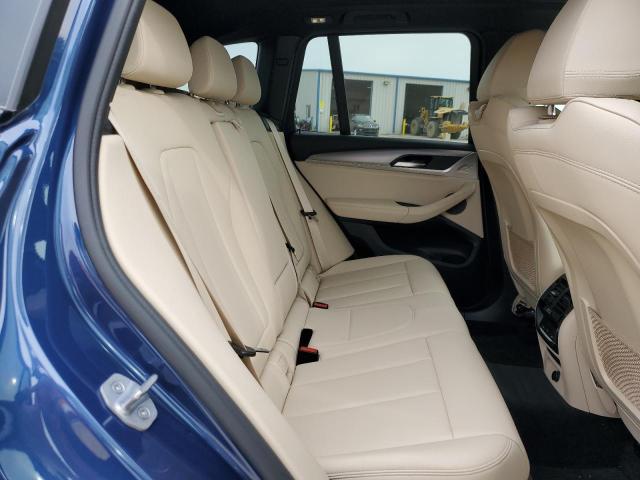 5UXTR9C57KLP97538 - 2019 BMW X3 XDRIVE30I Синій фото 10