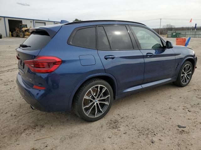 5UXTR9C57KLP97538 - 2019 BMW X3 XDRIVE30I BLUE photo 3