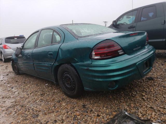 1G2NE52E4XM750537 - 1999 PONTIAC GRAND AM SE GREEN photo 2