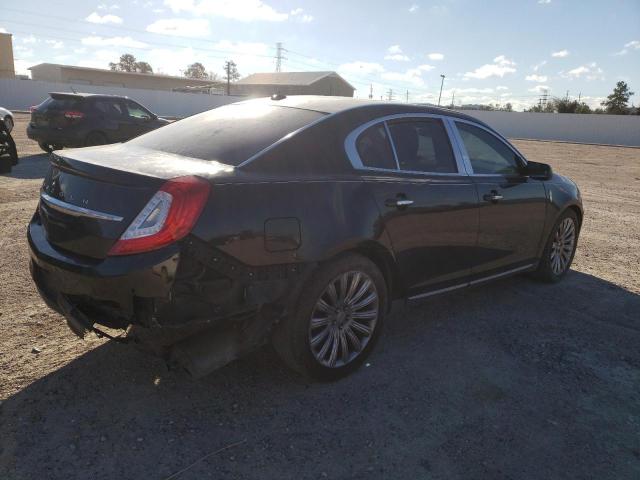 1LNHL9DK6FG604402 - 2015 LINCOLN MKS BLACK photo 3