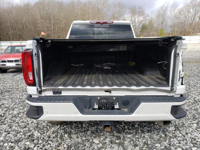 1GT49WEY3NF222187 - 2022 GMC SIERRA K3500 DENALI WHITE photo 6