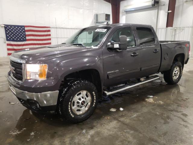 1GT120CGXBF134120 - 2011 GMC SIERRA K2500 SLE GRAY photo 1