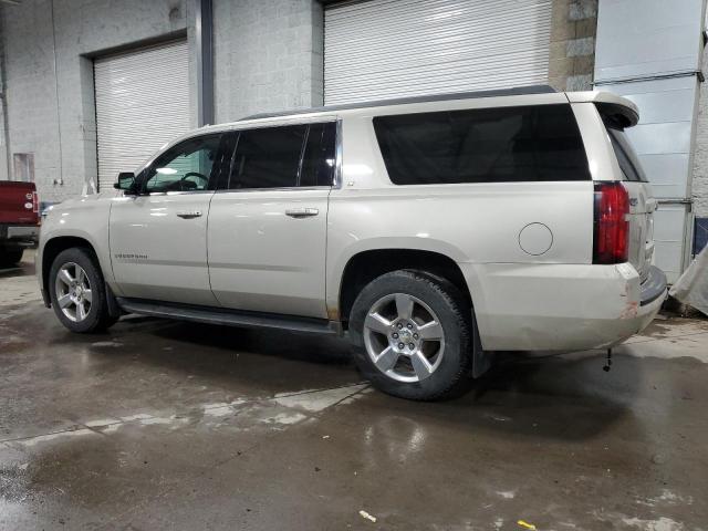 1GNSKHKC2GR100414 - 2016 CHEVROLET SUBURBAN K1500 LT CREAM photo 2