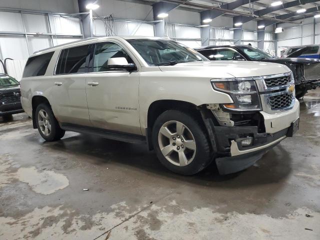 1GNSKHKC2GR100414 - 2016 CHEVROLET SUBURBAN K1500 LT CREAM photo 4