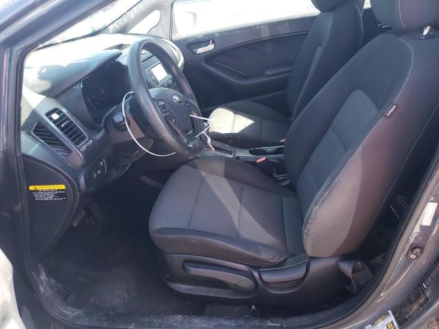 KNAFX4A65G5553964 - 2016 KIA FORTE LX GRAY photo 7