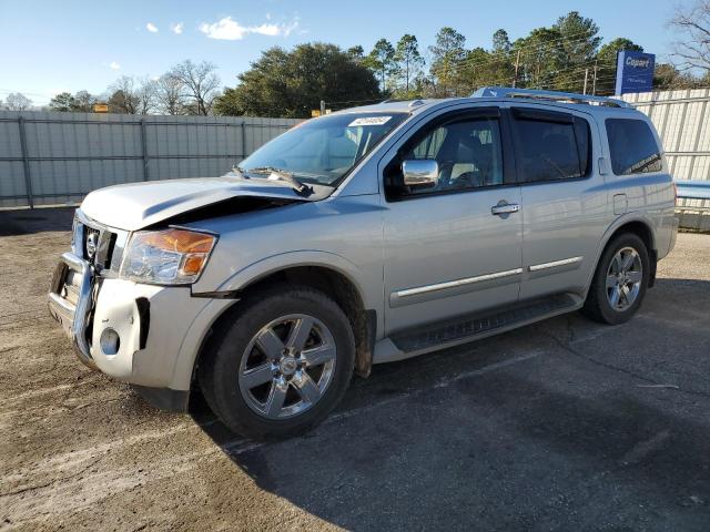 5N1BA0NF8CN604238 - 2012 NISSAN ARMADA SV SILVER photo 1