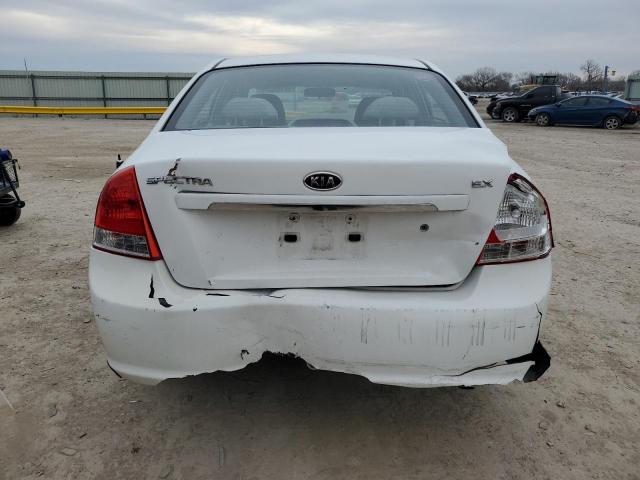 KNAFE121375462683 - 2007 KIA SPECTRA EX WHITE photo 6