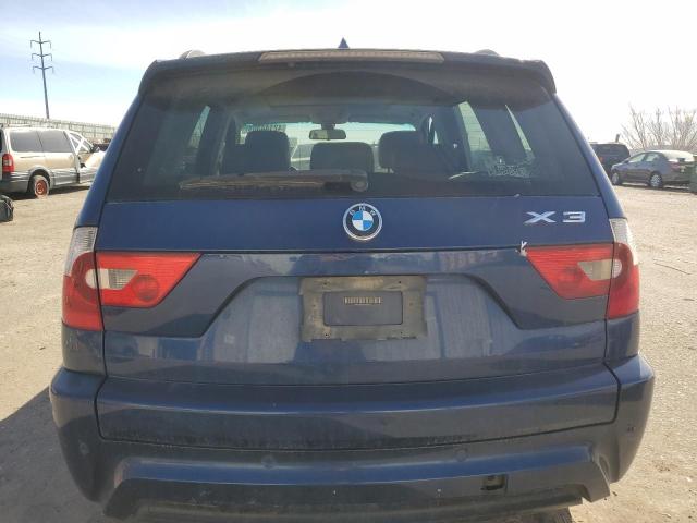 WBXPA93496WG82015 - 2006 BMW X3 3.0I BLUE photo 6