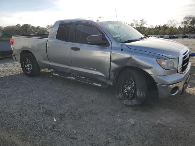5TFRM5F15BX021719 - 2011 TOYOTA TUNDRA DOUBLE CAB SR5 GRAY photo 4