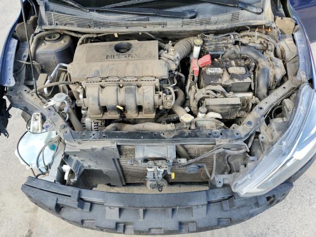 3N1AB7AP3KY282018 - 2019 NISSAN SENTRA S BLUE photo 11