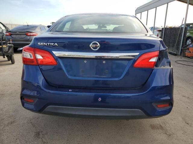 3N1AB7AP3KY282018 - 2019 NISSAN SENTRA S BLUE photo 6