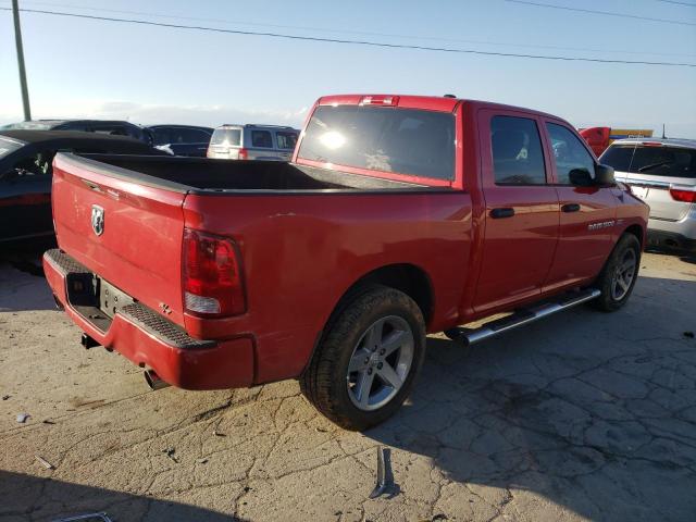 1C6RD6KT6CS212200 - 2012 DODGE RAM 1500 ST RED photo 3