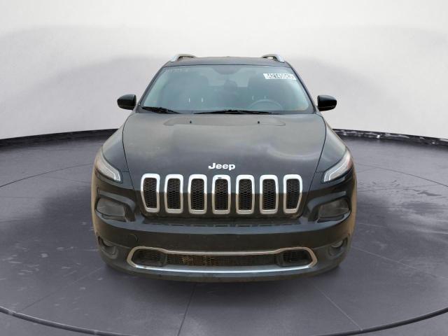 1C4PJLDS6EW114842 - 2014 JEEP CHEROKEE LIMITED BLACK photo 5