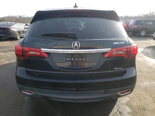 5FRYD4H23FB014701 - 2015 ACURA MDX BLACK photo 6