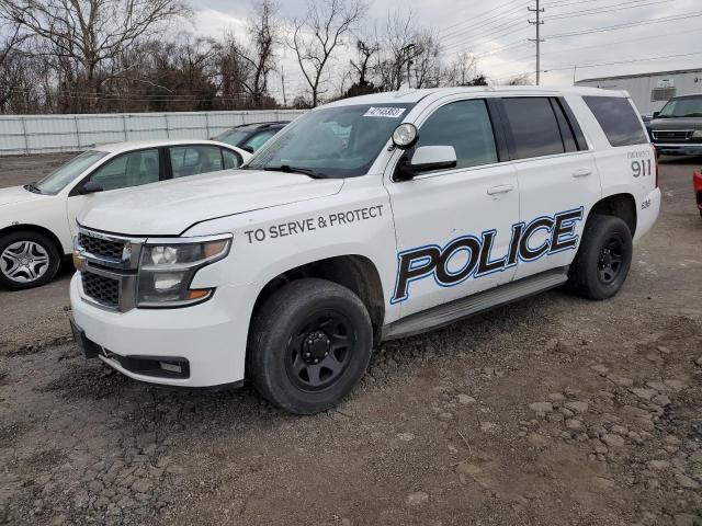 1GNLC2EC6FR615957 - 2015 CHEVROLET TAHOE POLICE WHITE photo 1