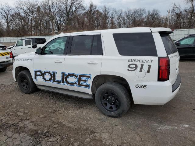 1GNLC2EC6FR615957 - 2015 CHEVROLET TAHOE POLICE WHITE photo 2