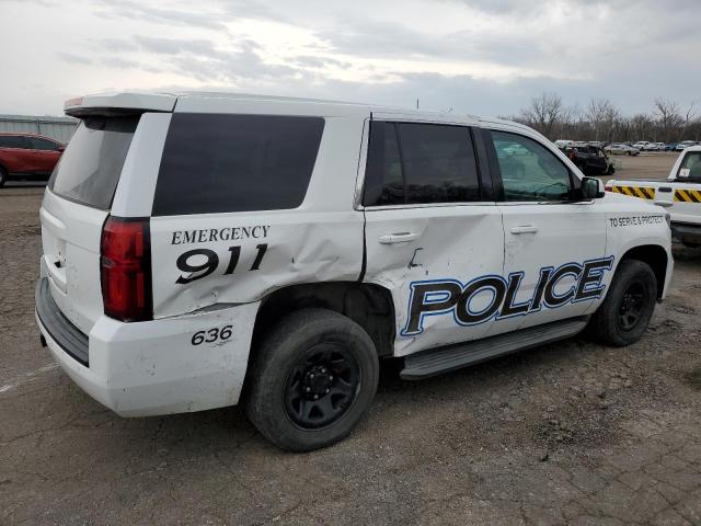 1GNLC2EC6FR615957 - 2015 CHEVROLET TAHOE POLICE WHITE photo 3