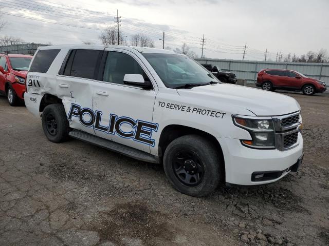 1GNLC2EC6FR615957 - 2015 CHEVROLET TAHOE POLICE WHITE photo 4