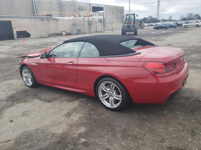 WBAYP5C57EDZ27903 - 2014 BMW 640 XI RED photo 2