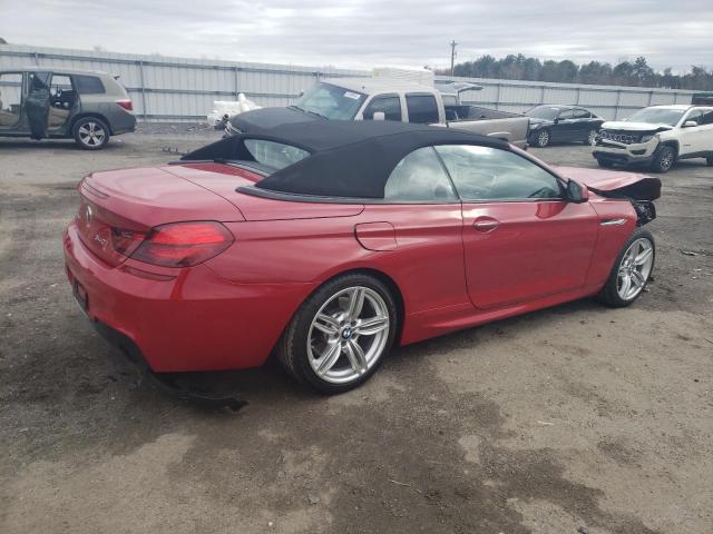 WBAYP5C57EDZ27903 - 2014 BMW 640 XI RED photo 3