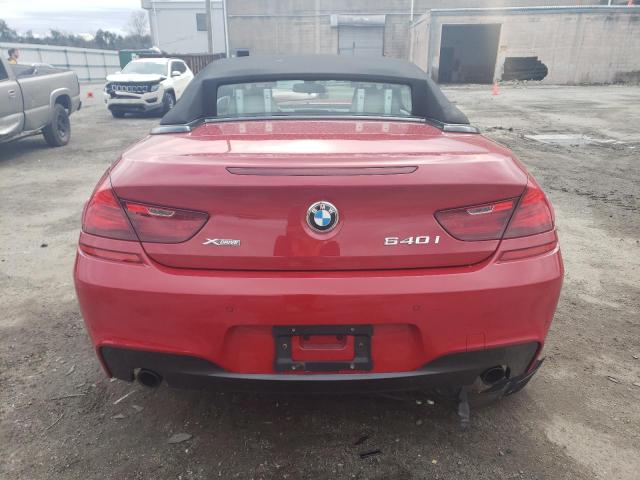 WBAYP5C57EDZ27903 - 2014 BMW 640 XI RED photo 6