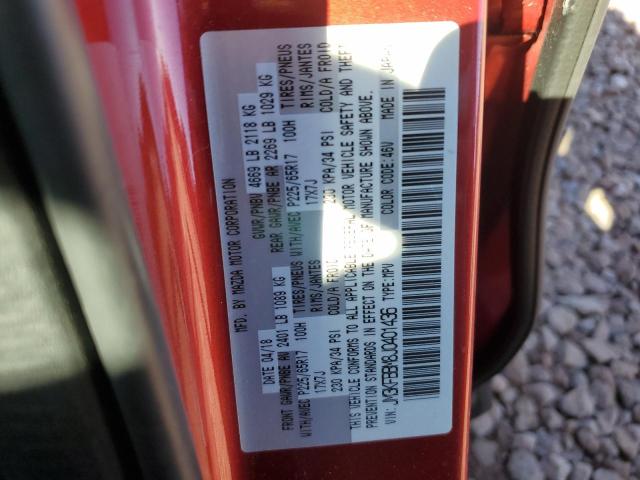 JM3KFBBM8J0401436 - 2018 MAZDA CX-5 SPORT RED photo 12