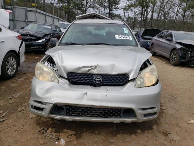 2T1KR32E14C316267 - 2004 TOYOTA COROLLA MA XR SILVER photo 5