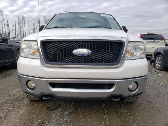 1FTPX14V77FA57695 - 2007 FORD F150 WHITE photo 5