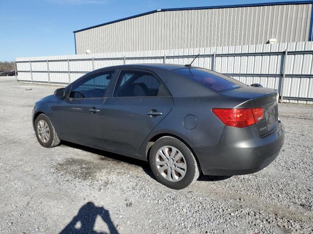 KNAFU4A28D5734848 - 2013 KIA FORTE EX GRAY photo 2