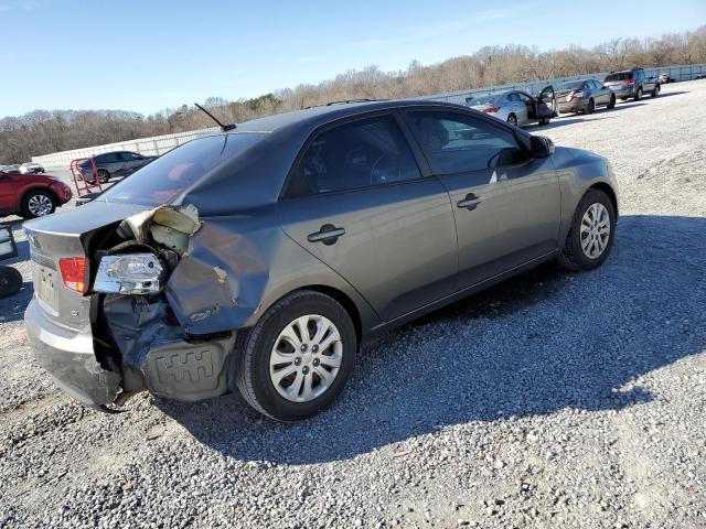 KNAFU4A28D5734848 - 2013 KIA FORTE EX GRAY photo 3