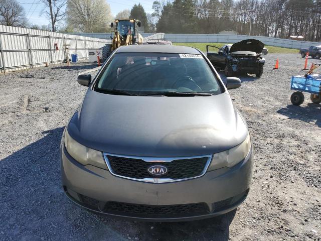 KNAFU4A28D5734848 - 2013 KIA FORTE EX GRAY photo 5